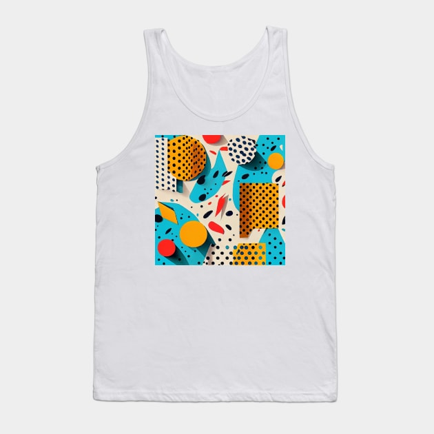 Memphis pattern 4 Tank Top by JBJart